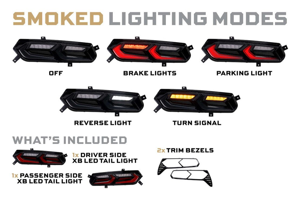 Chevrolet Corvette C7 (14-19 ) Morimoto XB LED Tail Lights