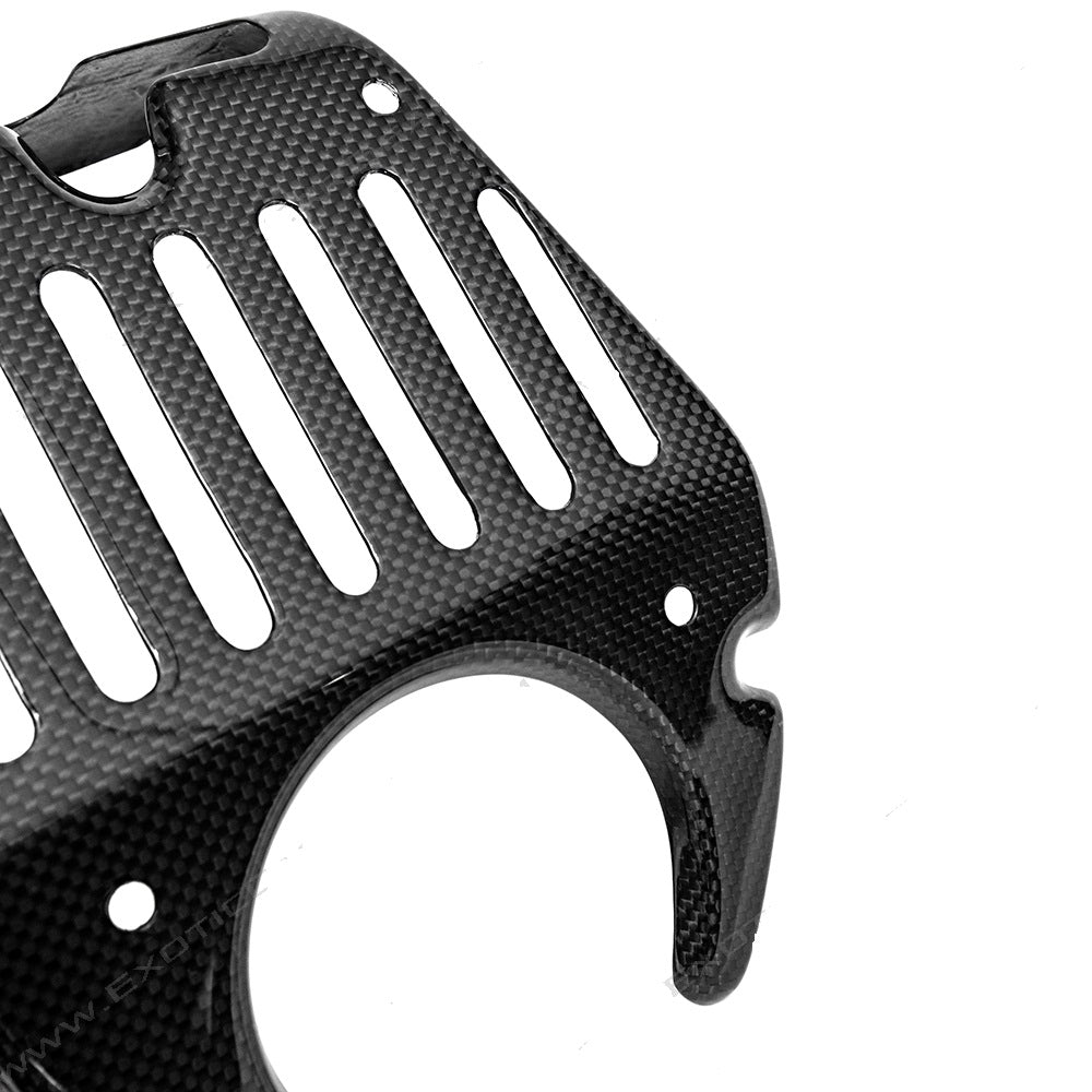 Capristo Carbon Fiber Lock Cover - Ferrari 458 Italia