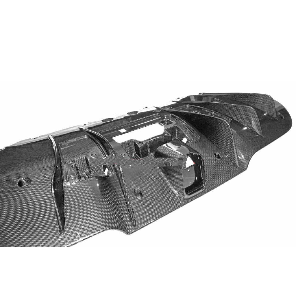 Ferrari 488 GTB/Spider Carbon Fiber Rear Diffuser