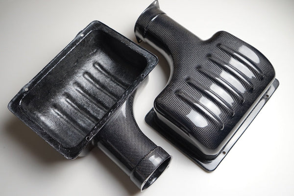 Ferrari 360 Carbon Fiber Intake Airbox Covers (CS Style) - CS ONLY