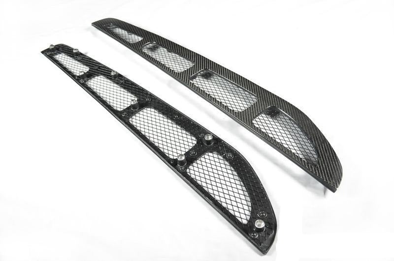 Ferrari 360 Carbon Fiber Rear Window Louvres (CS Style) - SPIDER ONLY