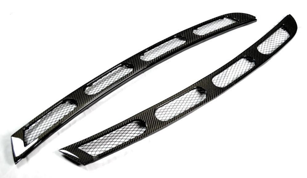 Ferrari 360 Carbon Fiber Rear Window Louvres (CS Style) - COUPE ONLY