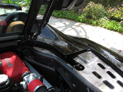 Ferrari 360 Carbon Fiber Engine Bay Panels (OEM Style) - SPIDER ONLY