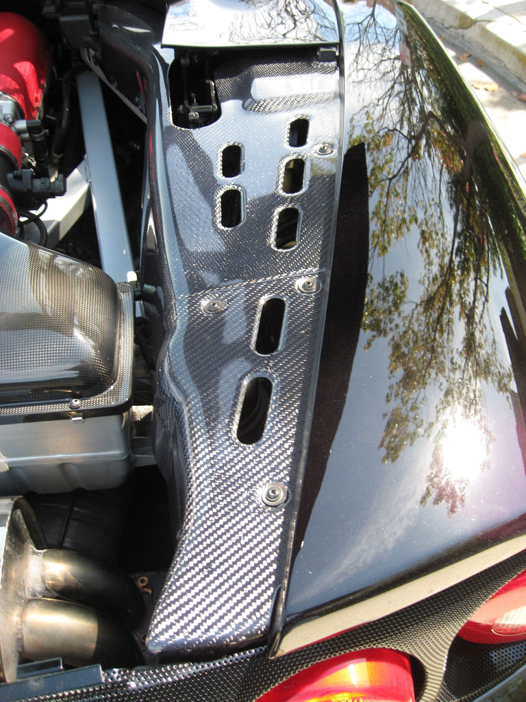 Ferrari 360 Carbon Fiber Engine Bay Panels (OEM Style) - SPIDER ONLY