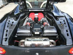 Ferrari 360 Carbon Fiber Engine Bay Panels (OEM Style) - SPIDER ONLY